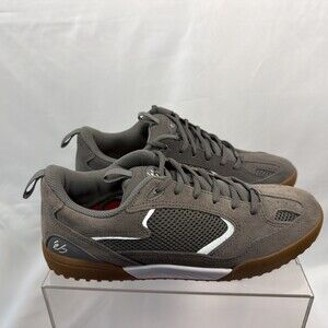 Es Footwear Etnies Emerica Skateboard Shoes 9 Mens New With Box Grey White Tan